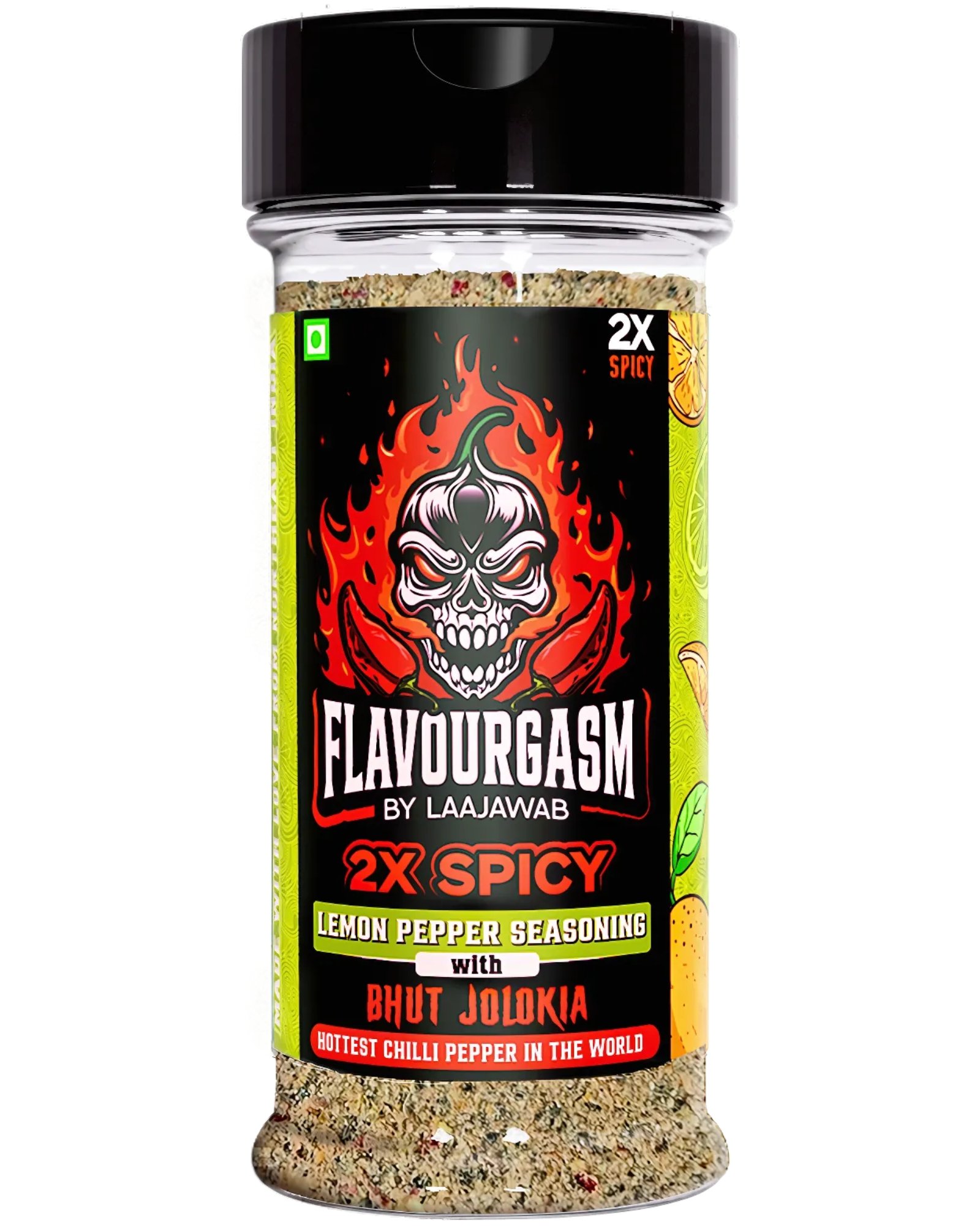 2X Spicy Lemon Pepper Seasoning 80Gm