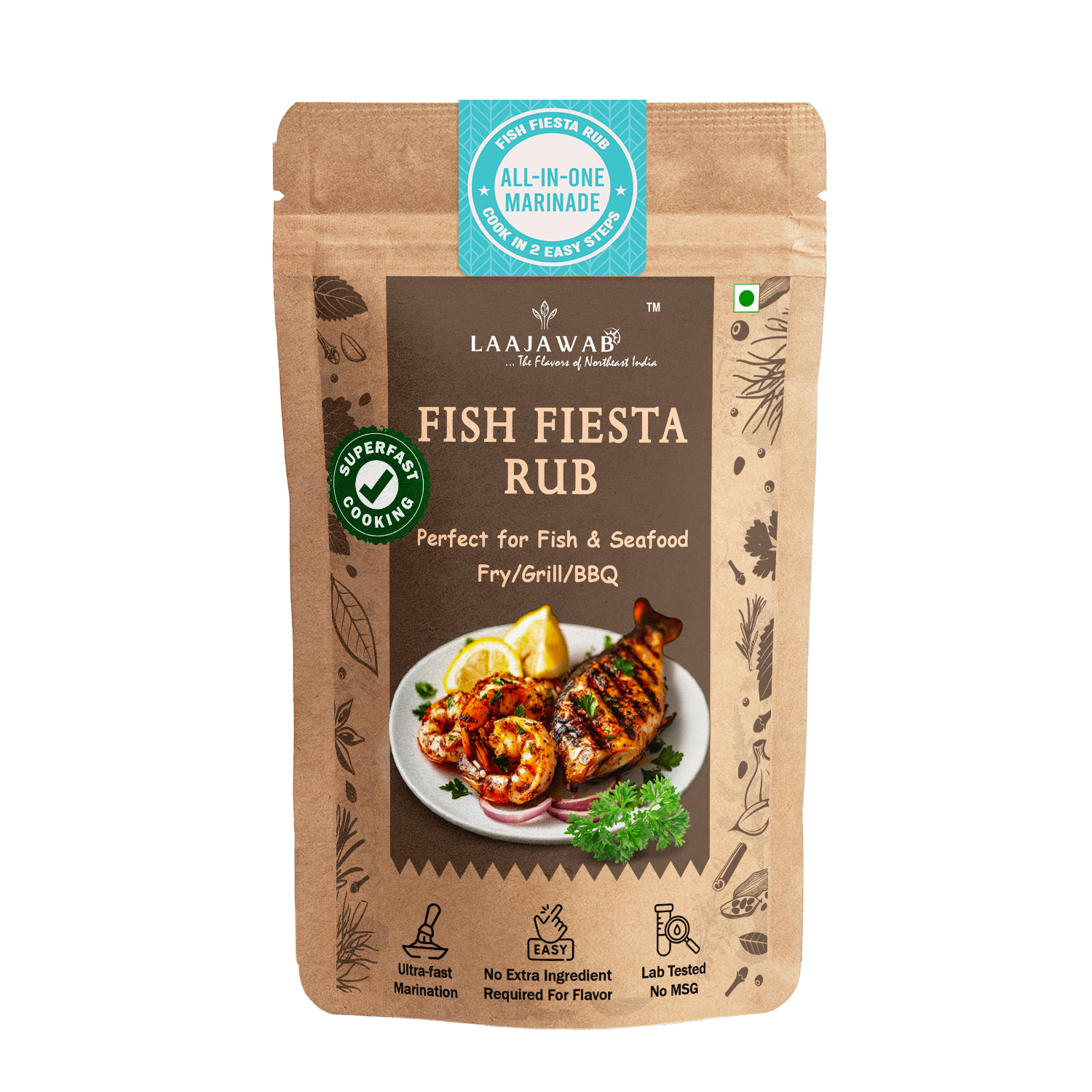 Fish Fiesta Rub 50Gm
