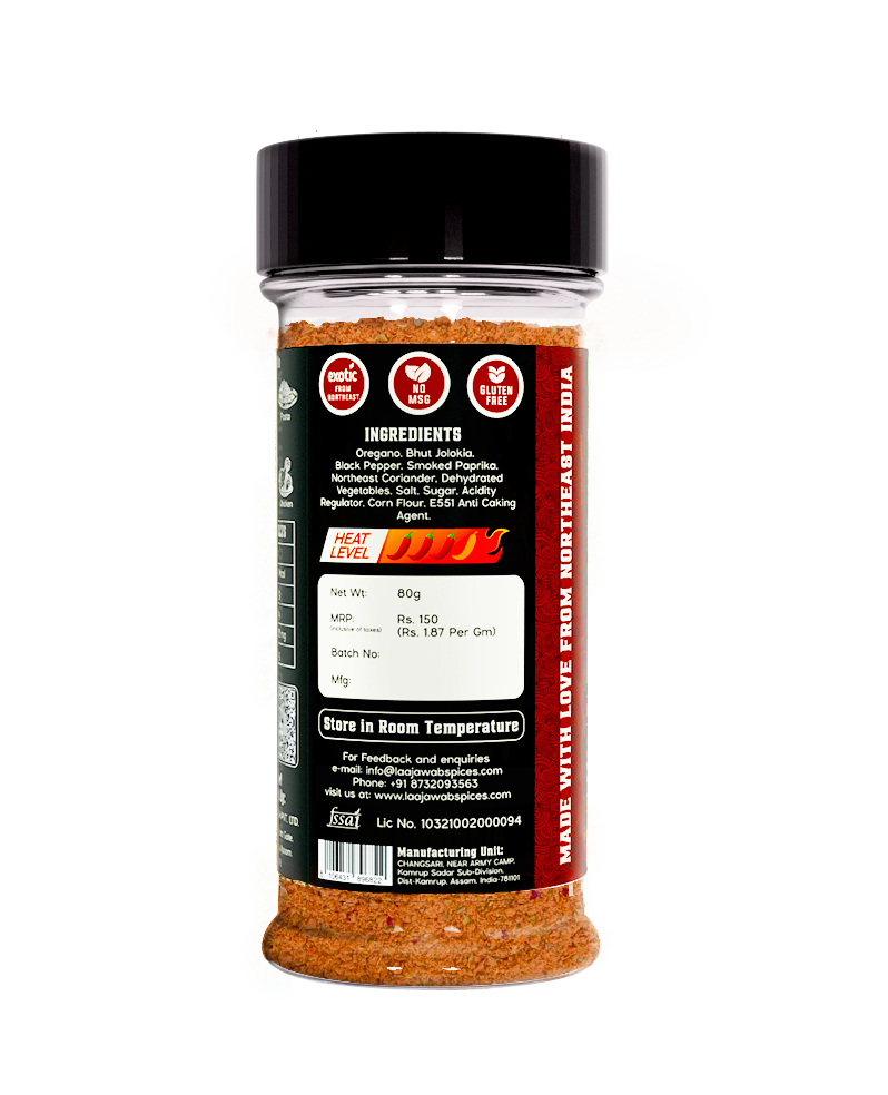 2X Spicy Peri Peri Seasoning 80Gm