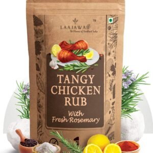All-In-One Natural Tangy Marinade With Robust Blend Of Lemon Pepper, Garlic, Onion & Rosemary For Easy Cooking Bbq & Tandoori & Grill & Fry & Gravy Perfect For Marinating Chicken Breasts, 130 Gm