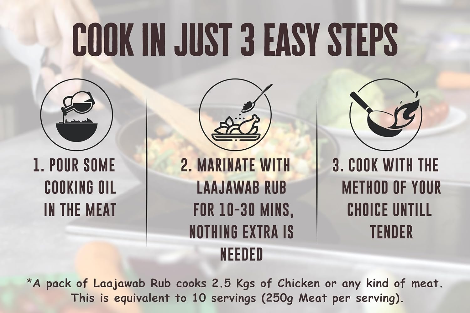 All-In-One Natural Tangy Marinade With Robust Blend Of Lemon Pepper, Garlic, Onion & Rosemary For Easy Cooking Bbq & Tandoori & Grill & Fry & Gravy Perfect For Marinating Chicken Breasts, 130 Gm