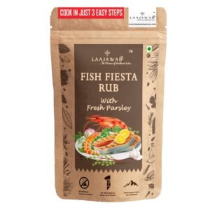 India'S First All-In-One Natural Fish & Prawn Masala Marinade For Delicious & Superfast Cooking Robust Blend Of Parsley,Yellow Mustard,Lemon & Black Pepper,130 Gram