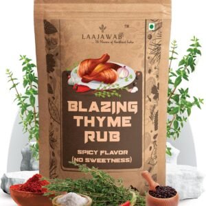 All-In-One Natural Marinade With Thyme For Hassle-Free & Superfast Cooking Bbq, Medium Spicy With Herbs & Spices For Chicken, Pork, Mutton Or Meat, 130 Gram