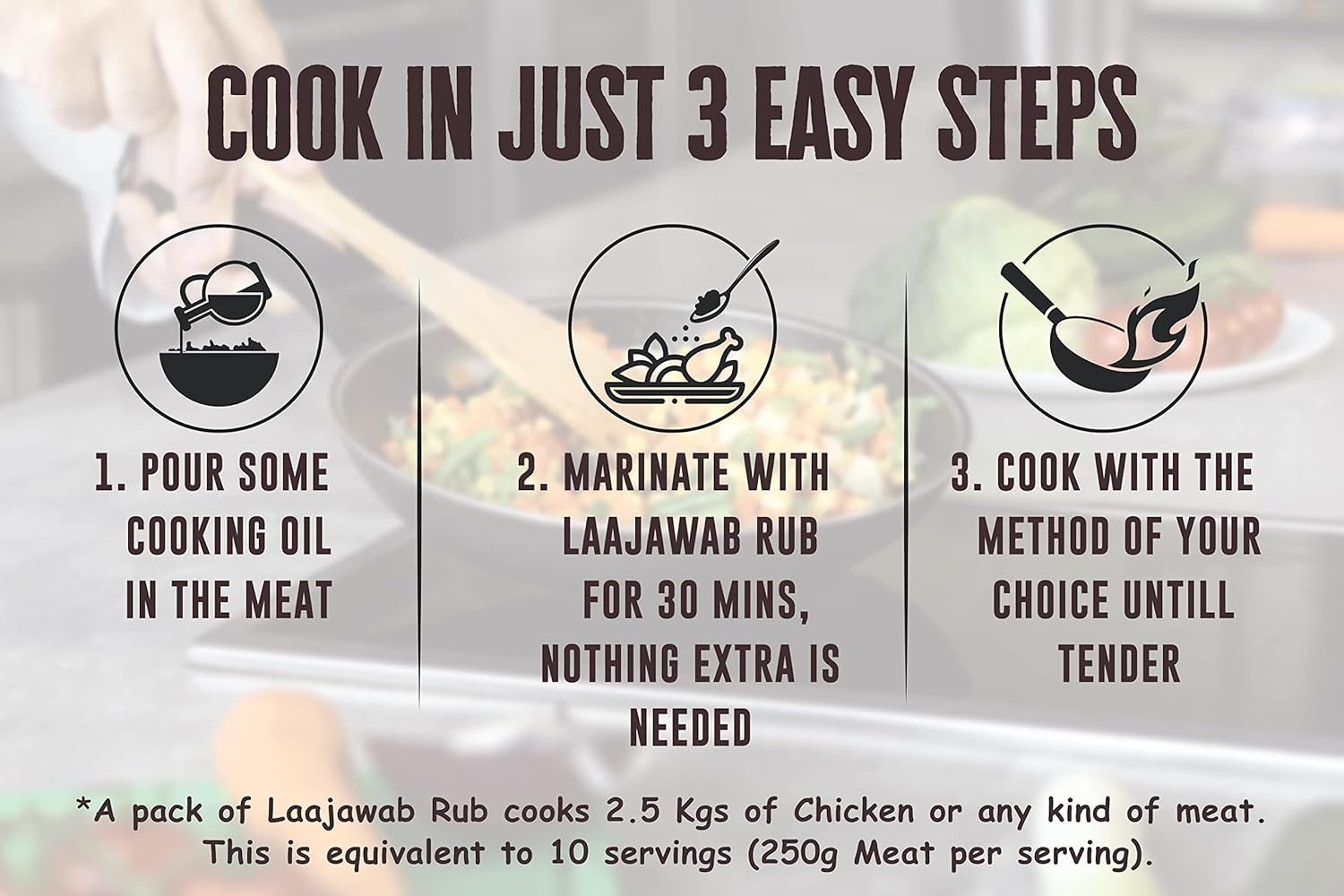 All-In-One Natural Hot & Spicy Marinade For Superfast Cooking Robust Blend Of Bhut Jolokia, Garlic, Onion For Chicken, Pork, Mutton Make Delicious Bbq & Grill & Tandoori & Fry Recipes