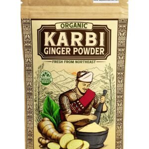 Organic Dry Karbi Ginger Powder, Gi Tagged Product From Northeast, Pure & Organic, Highly Flavoursome, Good For Cough, Cold, Immunity And Gut Health, Rich In Gingerol And Antioxidants; 100Gm
