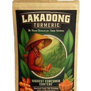 Lakadong Turmeric Powder Single-Origin From Legendary Farmer Trinity Saioo Of Meghalaya High Curcumin Immunity Boost Pure, Natural, Unblended Haldi For Health, Cooking & Skin 130G
