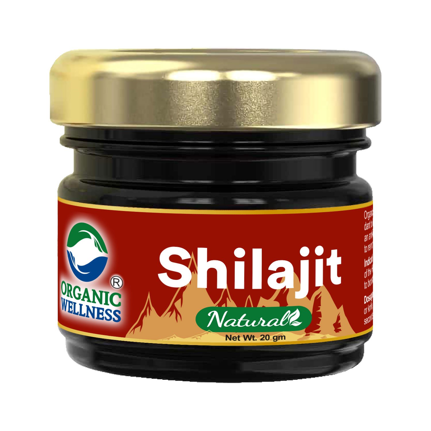 Organic wellness shilajit 20gm