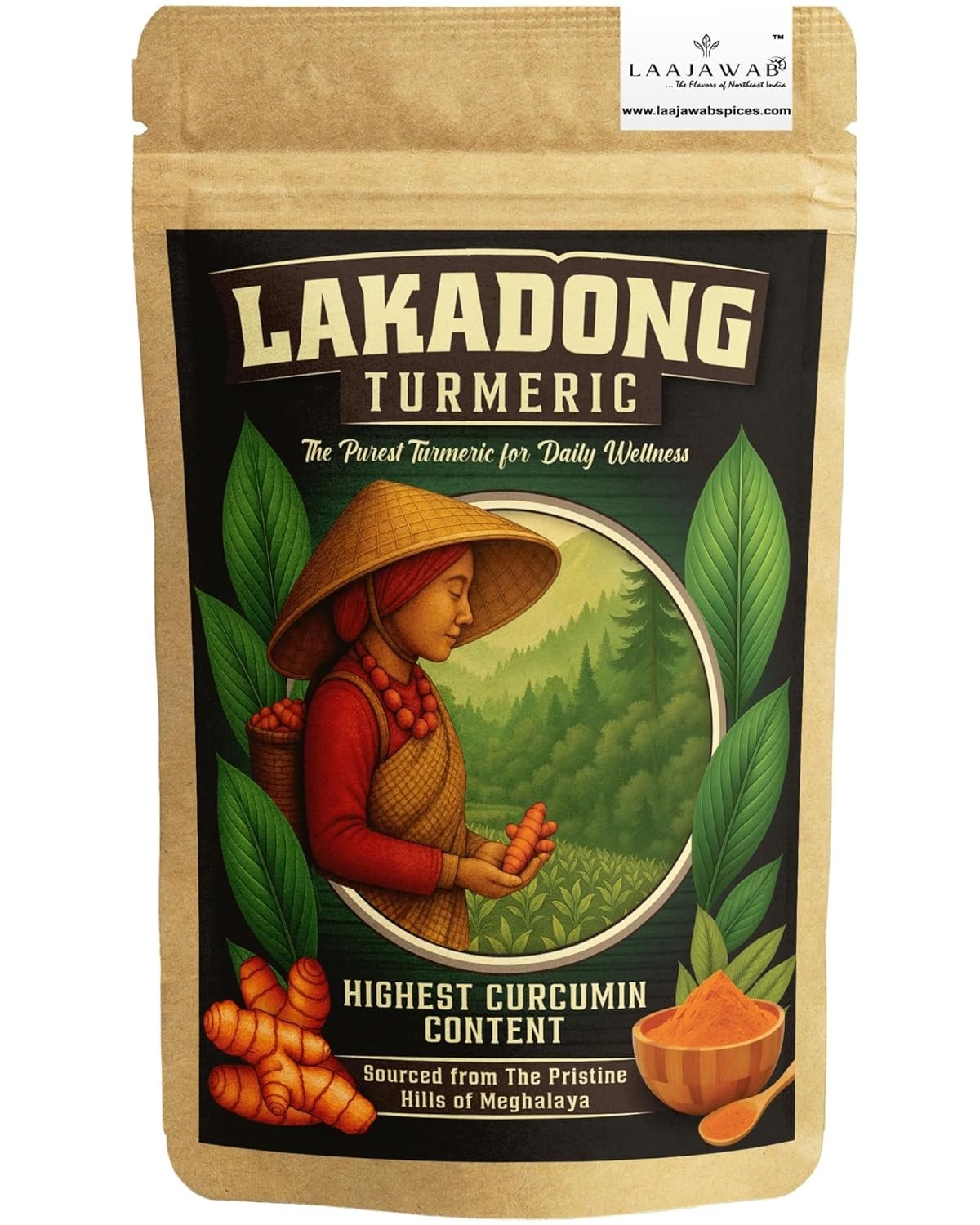Gi Tagged Lakadong Turmeric