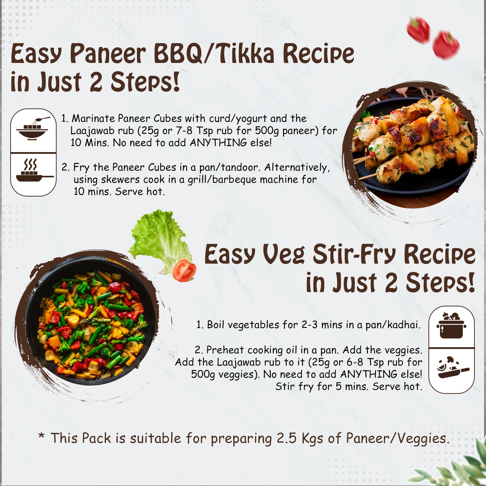 Paneer & Veg Barbq Rub 50Gm